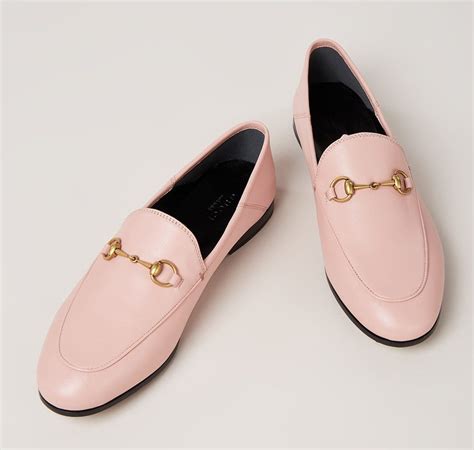 gucci loafer roze bijenkorf|Gucci wedge loafers.